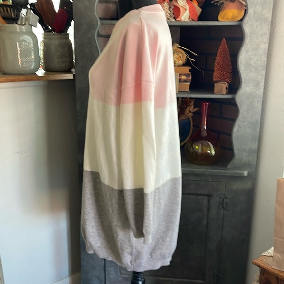 SHEIN Color block oversized sweater dress - Picture 2 of 6